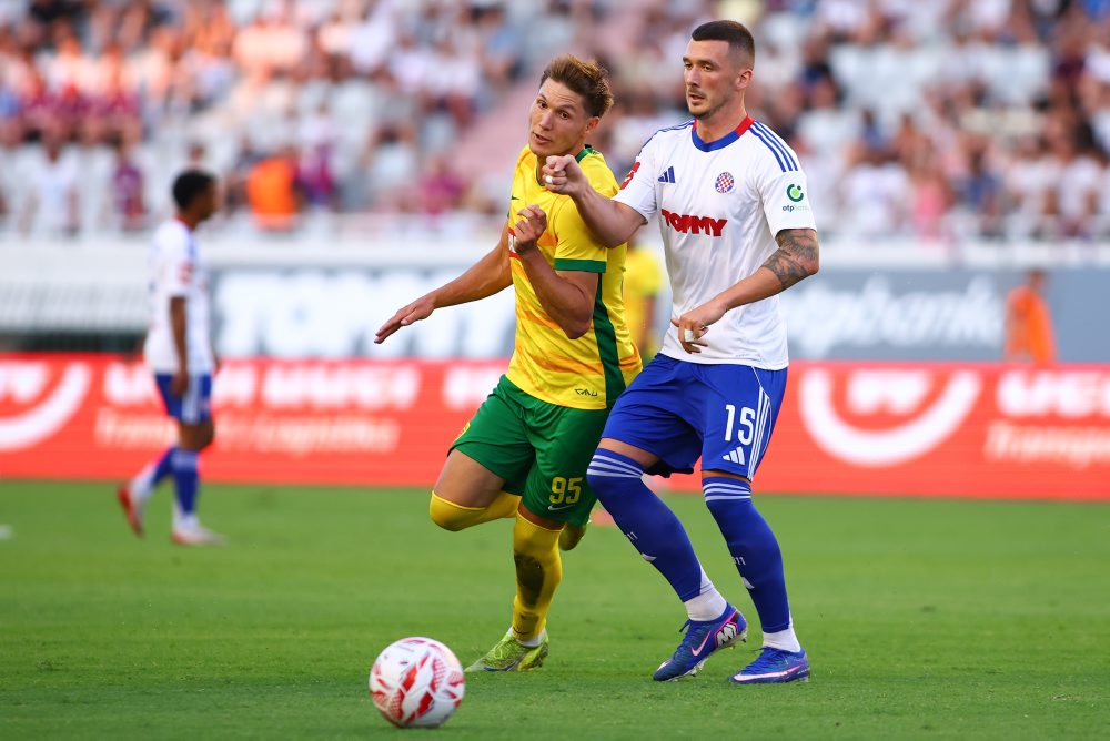 Prvý zápas 1. predkola Európskej ligy: HNK Hajduk Split - MŠK Žilina