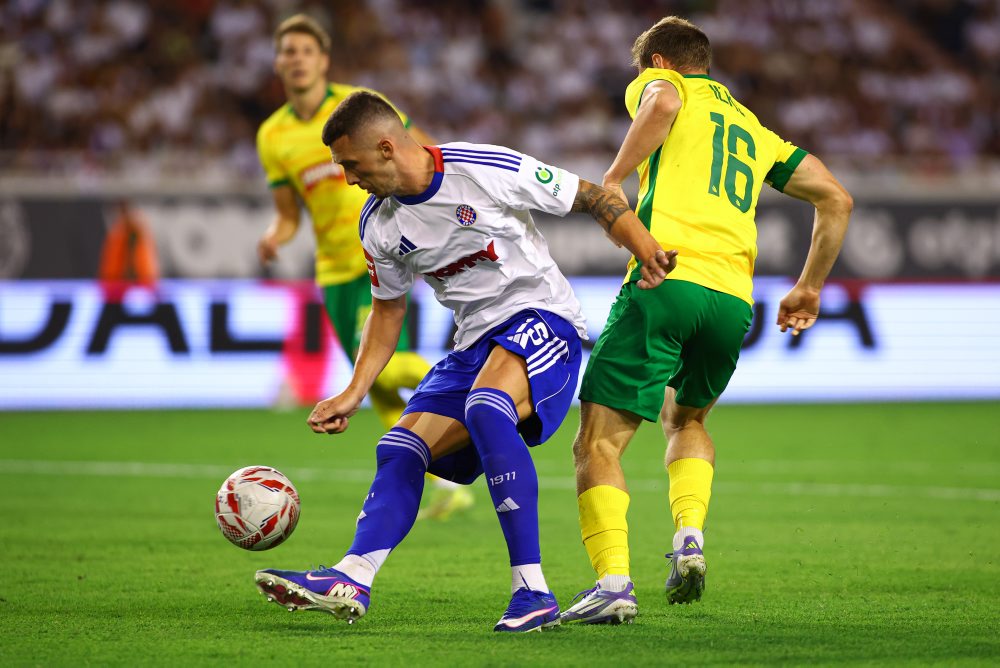 Prvý zápas 1. predkola Európskej ligy: HNK Hajduk Split - MŠK Žilina