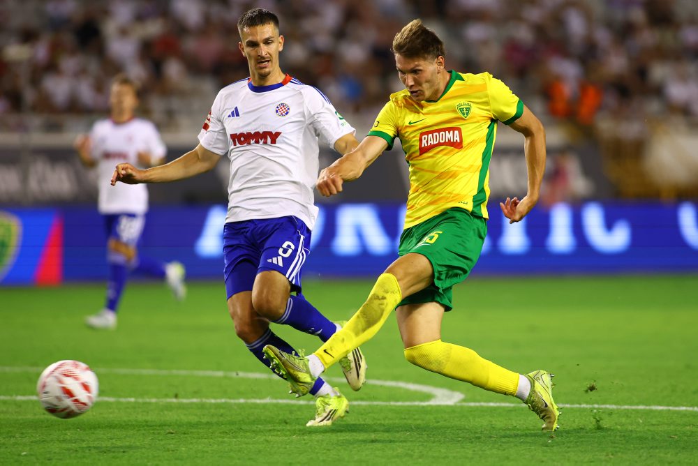 Prvý zápas 1. predkola Európskej ligy: HNK Hajduk Split - MŠK Žilina