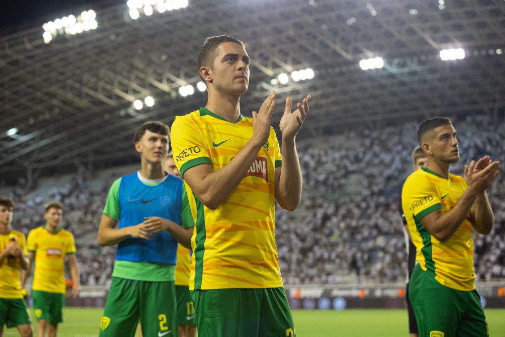 Prvý zápas 1. predkola Európskej ligy: HNK Hajduk Split - MŠK Žilina