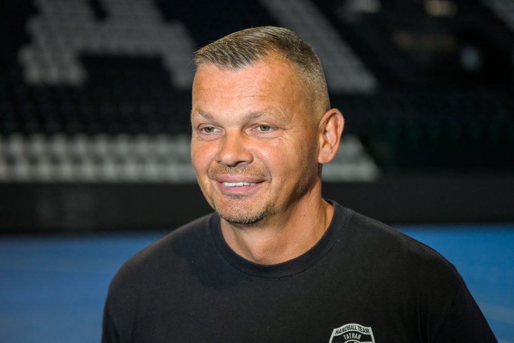 Brífing hádzanárov Tatrana Prešov pred začiatkom prípravy