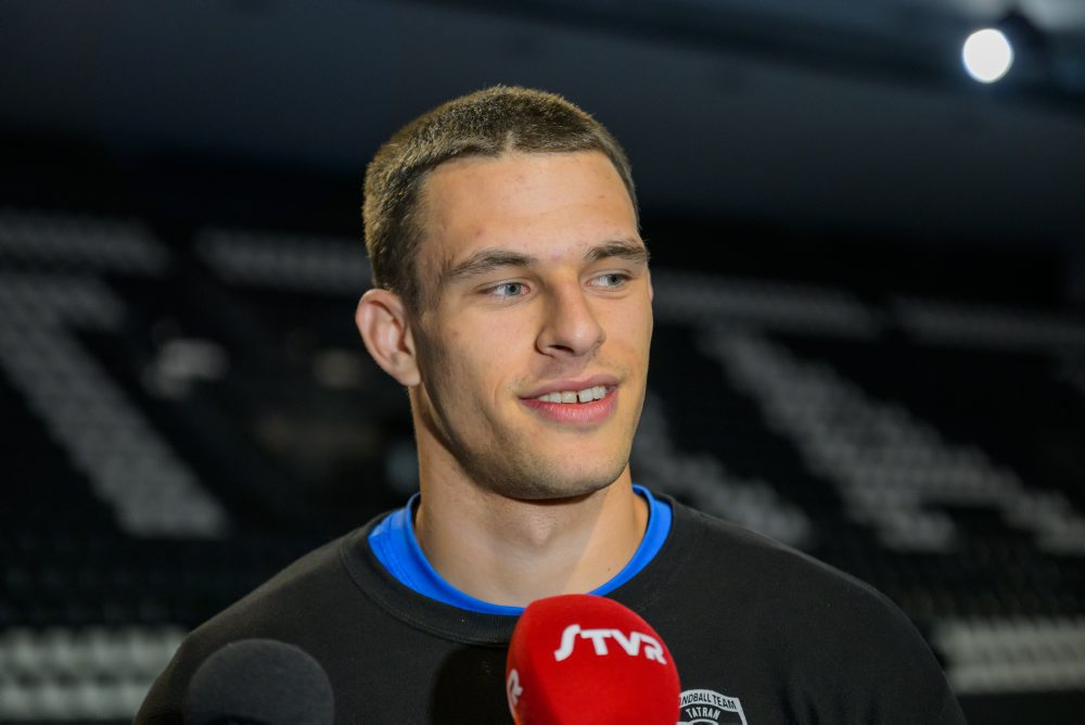Brífing hádzanárov Tatrana Prešov pred začiatkom prípravy