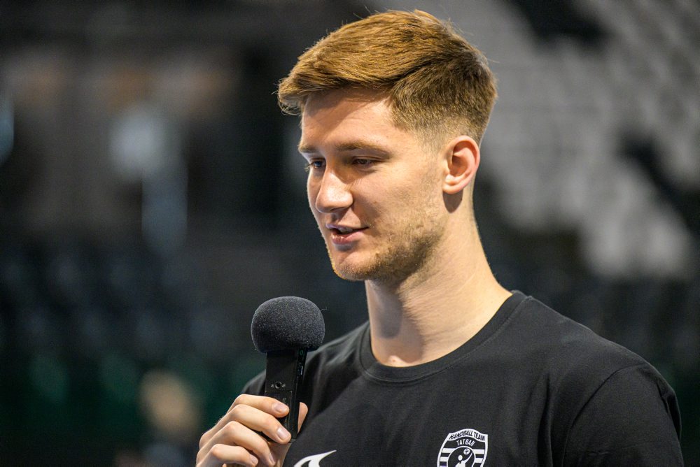 Brífing hádzanárov Tatrana Prešov pred začiatkom prípravy