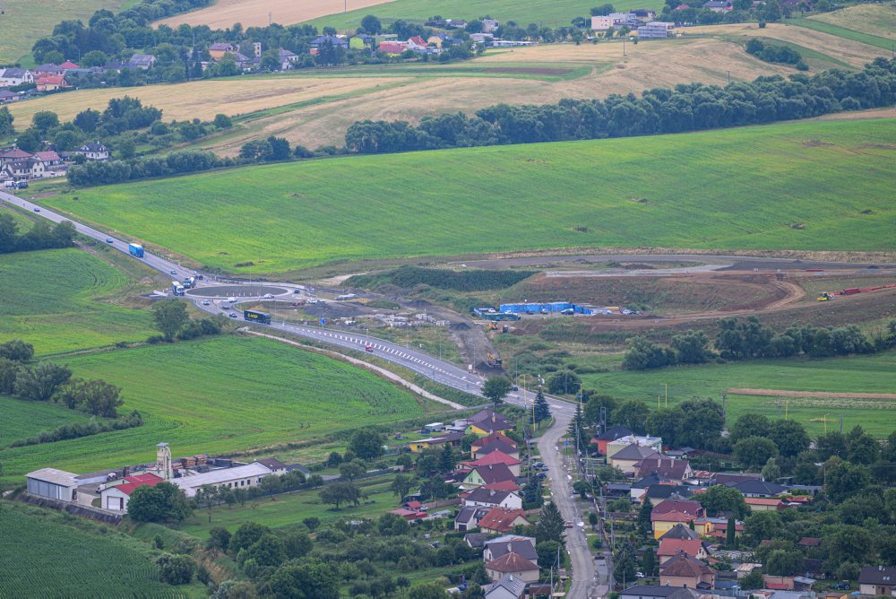 Výstavba rýchlostnej cesty R4 Prešov – severný obchvat, II. etapa 