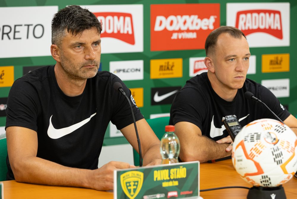Tlačová konferencia MŠK Žilina pred odvetným zápasom 1. predkola Európskej ligy proti Hajduku Split