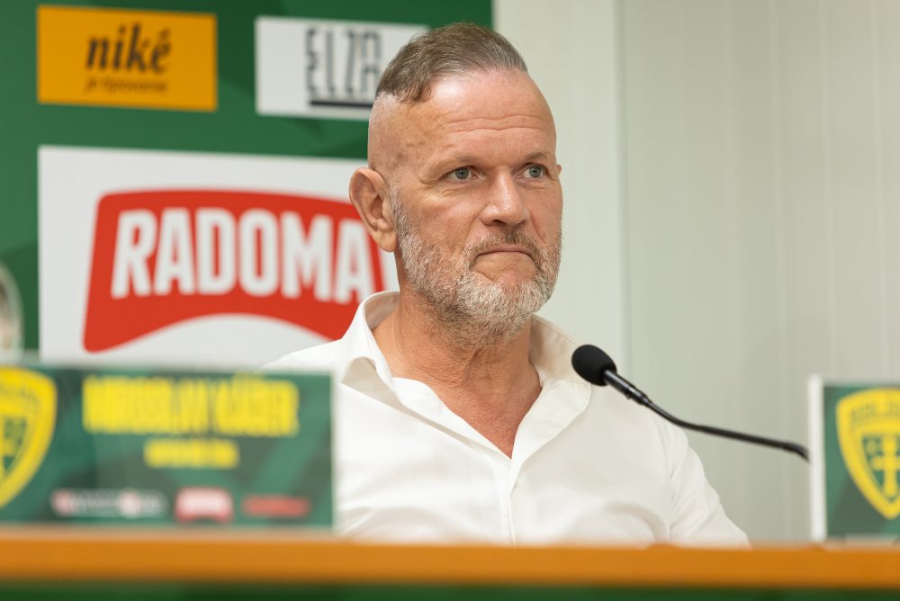 Tlačová konferencia MŠK Žilina pred odvetným zápasom 1. predkola Európskej ligy proti Hajduku Split