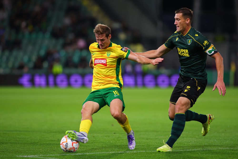 Prvý zápas 2. predkola Konferenčnej ligy: MŠK Žilina - GKS Katovice 