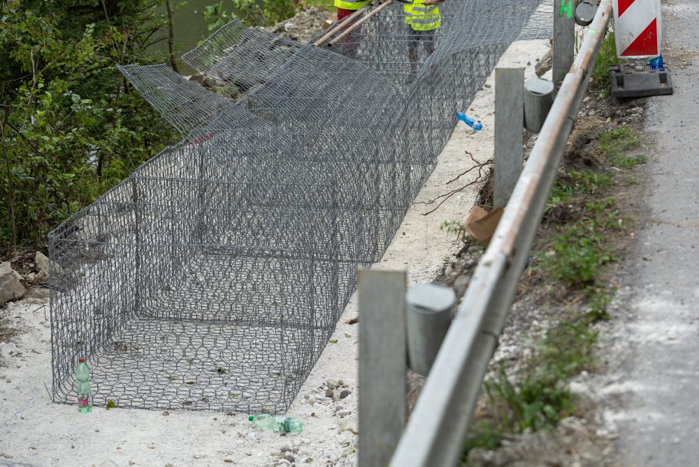 Výstavba nového úseku Hričovská priehrada - Divinka v rámci Vážskej cyklotrasy