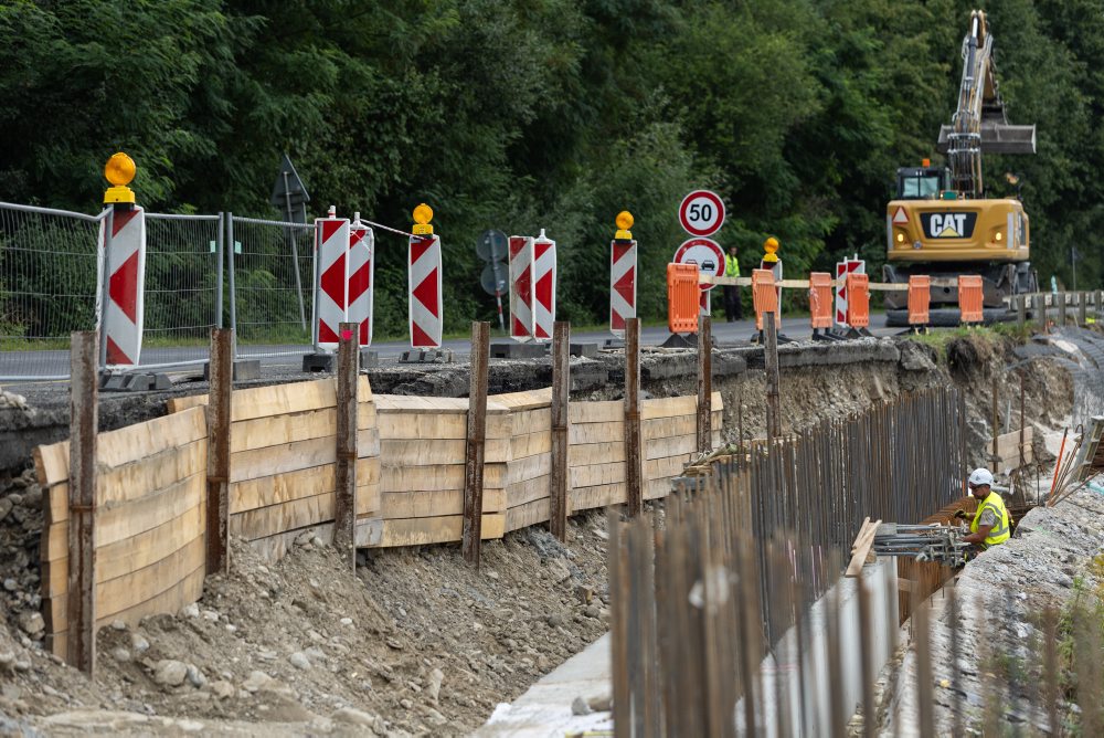 Výstavba nového úseku Hričovská priehrada - Divinka v rámci Vážskej cyklotrasy
