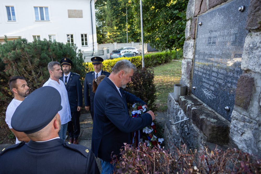 Podujatie Vatra SNP v obci Bystrička 