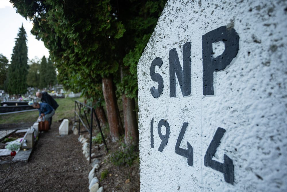 Podujatie Vatra SNP v obci Bystrička 