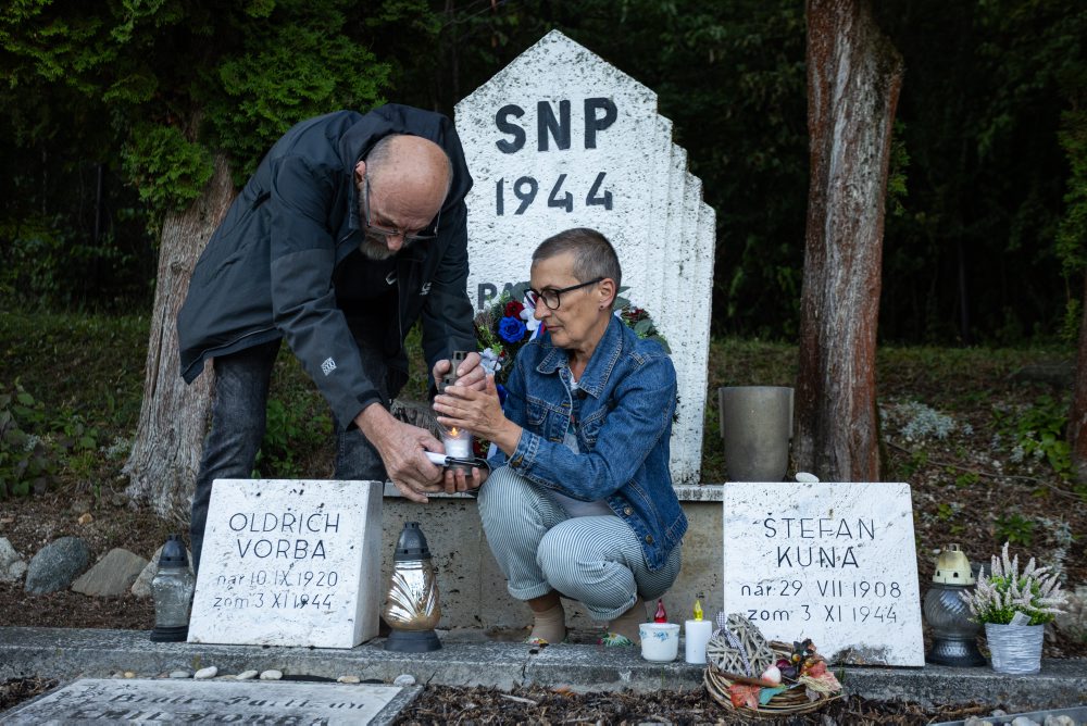 Podujatie Vatra SNP v obci Bystrička 