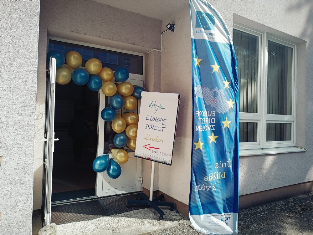 Na sídlisku Západ otvorili informačné miesto Europe Direct Center