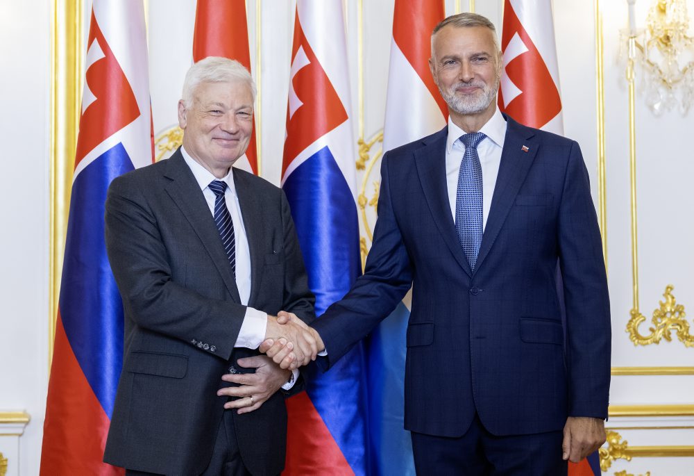 Richard Raši prijal na Bratislavskom hrade predsedu Poslaneckej snemovne Luxemburského veľkovojvodstva Claudea Wiselera
