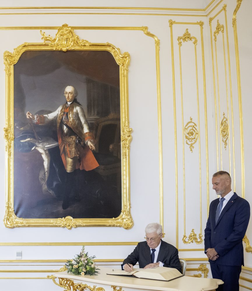 Richard Raši prijal na Bratislavskom hrade predsedu Poslaneckej snemovne Luxemburského veľkovojvodstva Claudea Wiselera