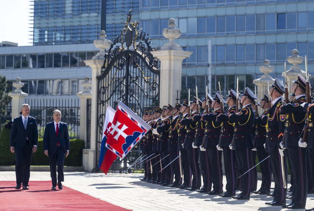 Prezident SR Peter Pellegrini prijal v Prezidentskom paláci albánskeho prezidenta Bajrama Begaja