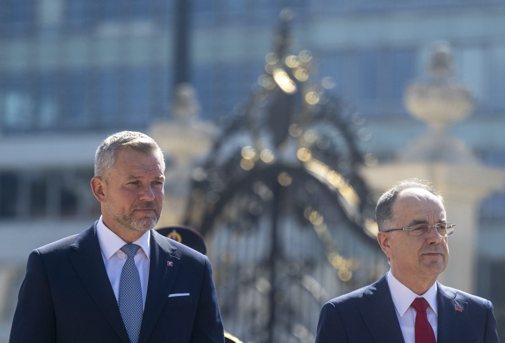 Prezident SR Peter Pellegrini prijal v Prezidentskom paláci albánskeho prezidenta Bajrama Begaja