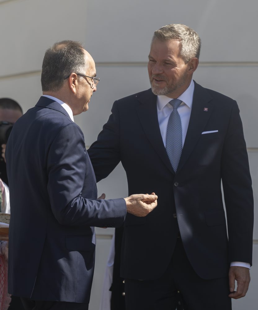 Prezident SR Peter Pellegrini prijal v Prezidentskom paláci albánskeho prezidenta Bajrama Begaja