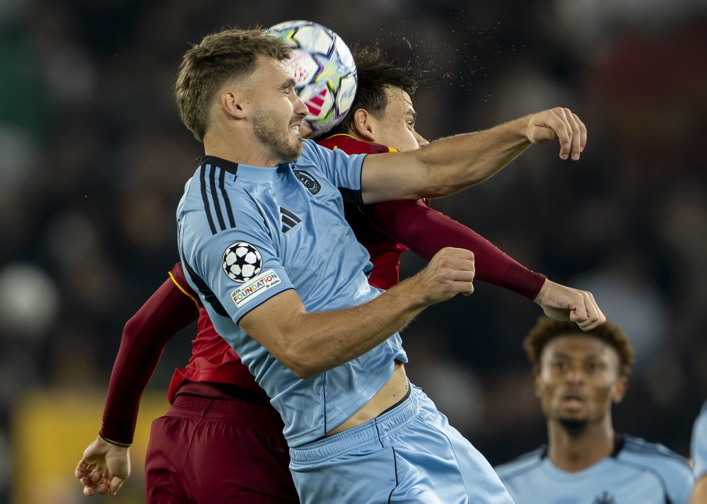 Liga majstrov vo futbale: AS Rím - ŠK Slovan Bratislava