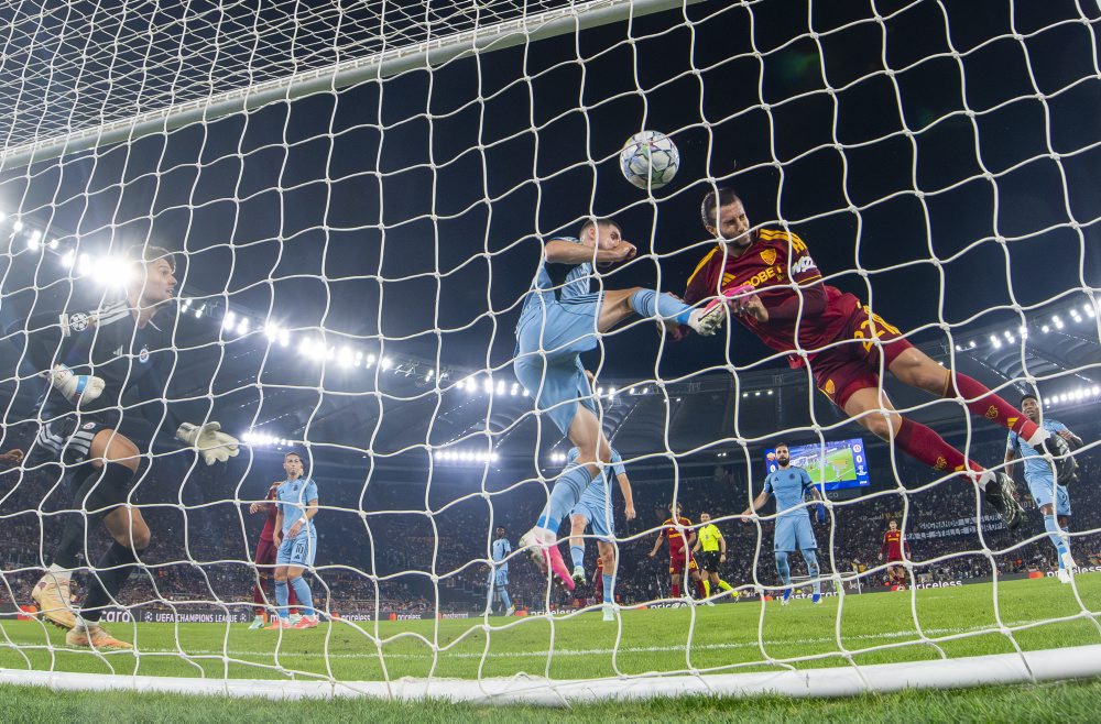 Liga majstrov vo futbale: AS Rím - ŠK Slovan Bratislava