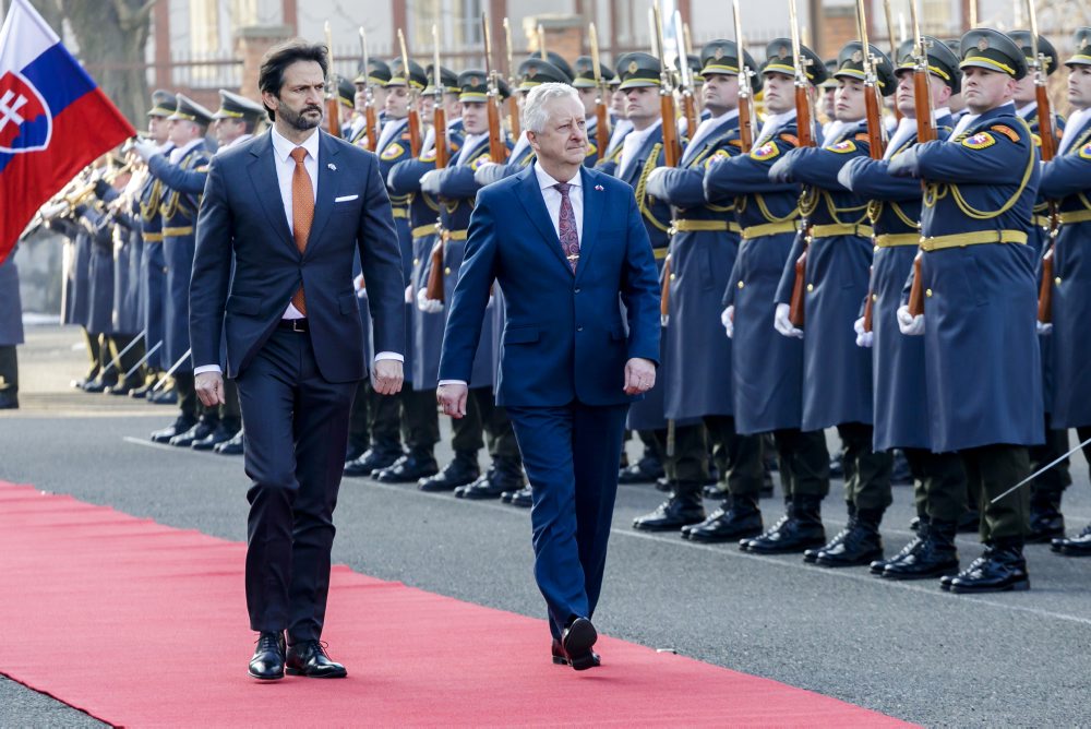 Stretnutie ministrov obrany Slovenska a Česka 