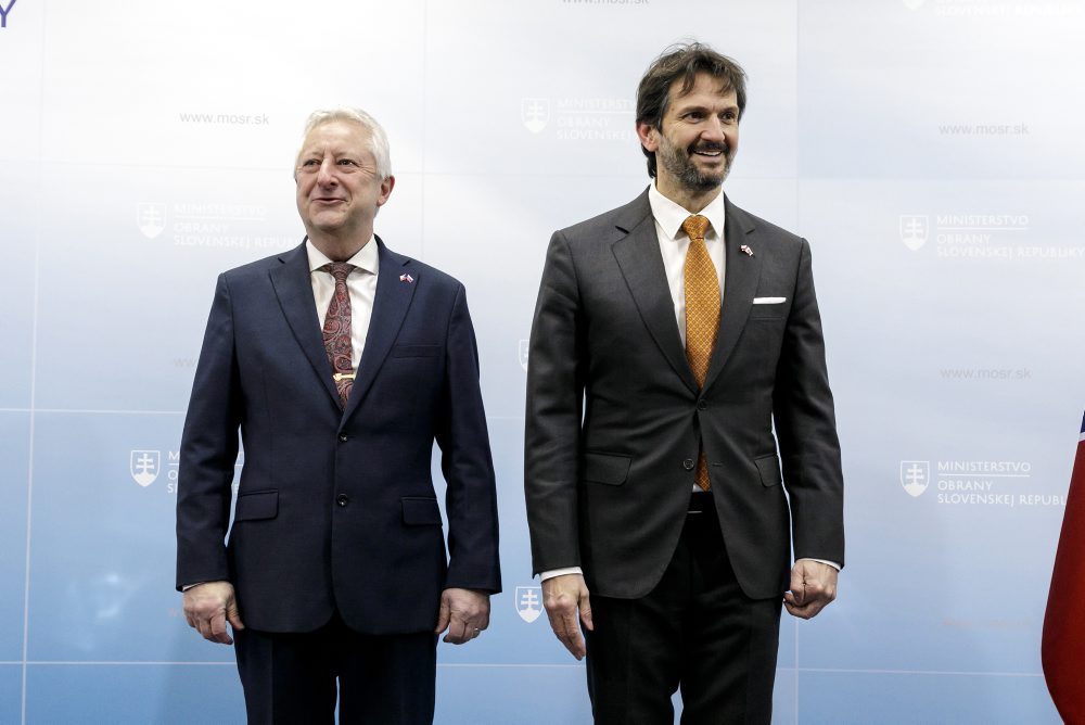 Stretnutie ministrov obrany Slovenska a Česka 