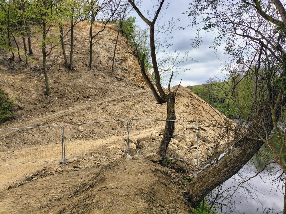 KSK začal s výstavbou cyklochodníka s galériou vedľa rieky Hornád 