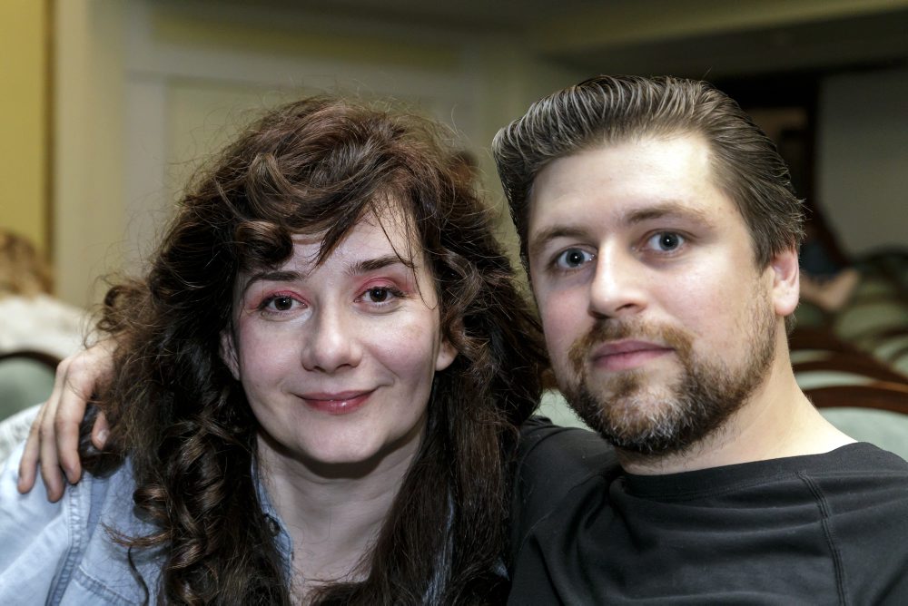 Tlačová konferencia divadla Astorka Korzo´90 k premiére inscenácie Augusta Strindberga: Na ceste do Damasku