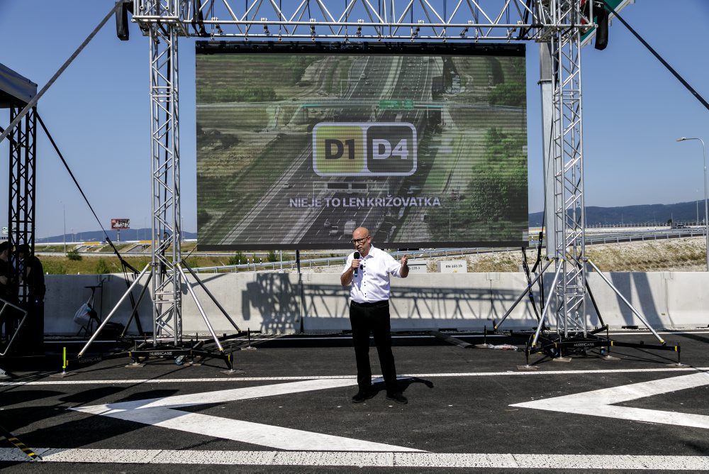 NDS odovzdáva kompletnú križovatku D1 a D4 v rámci rozšírenej D1 pri Bratislave