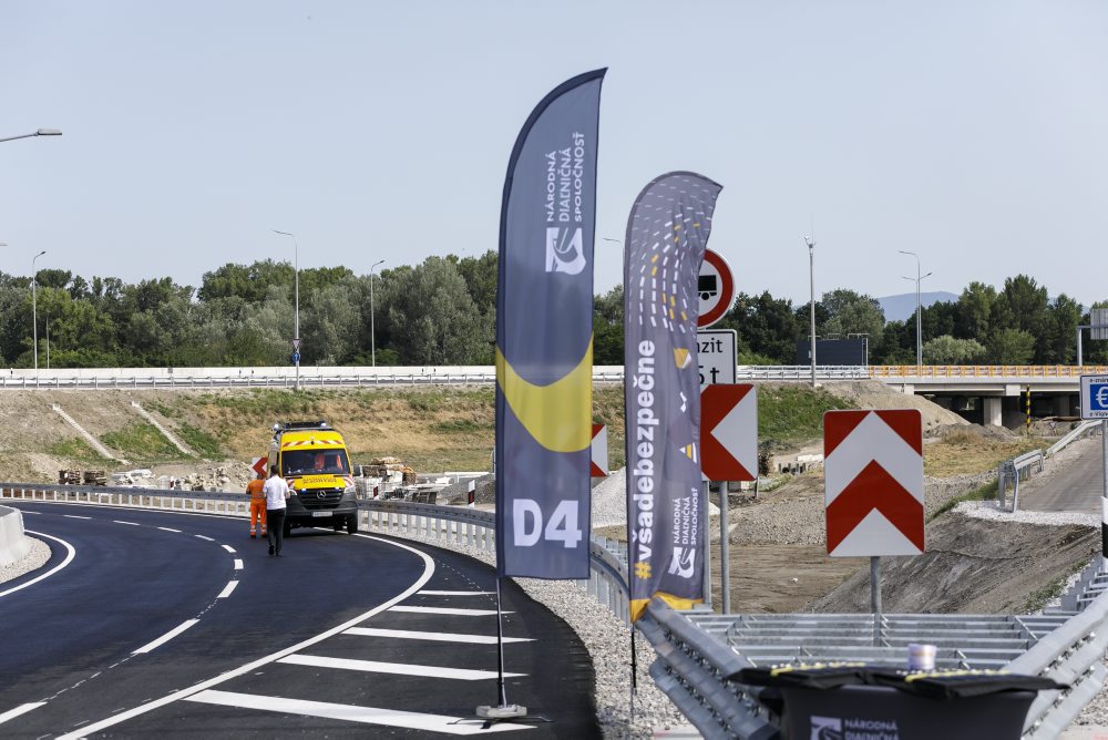 NDS odovzdáva kompletnú križovatku D1 a D4 v rámci rozšírenej D1 pri Bratislave
