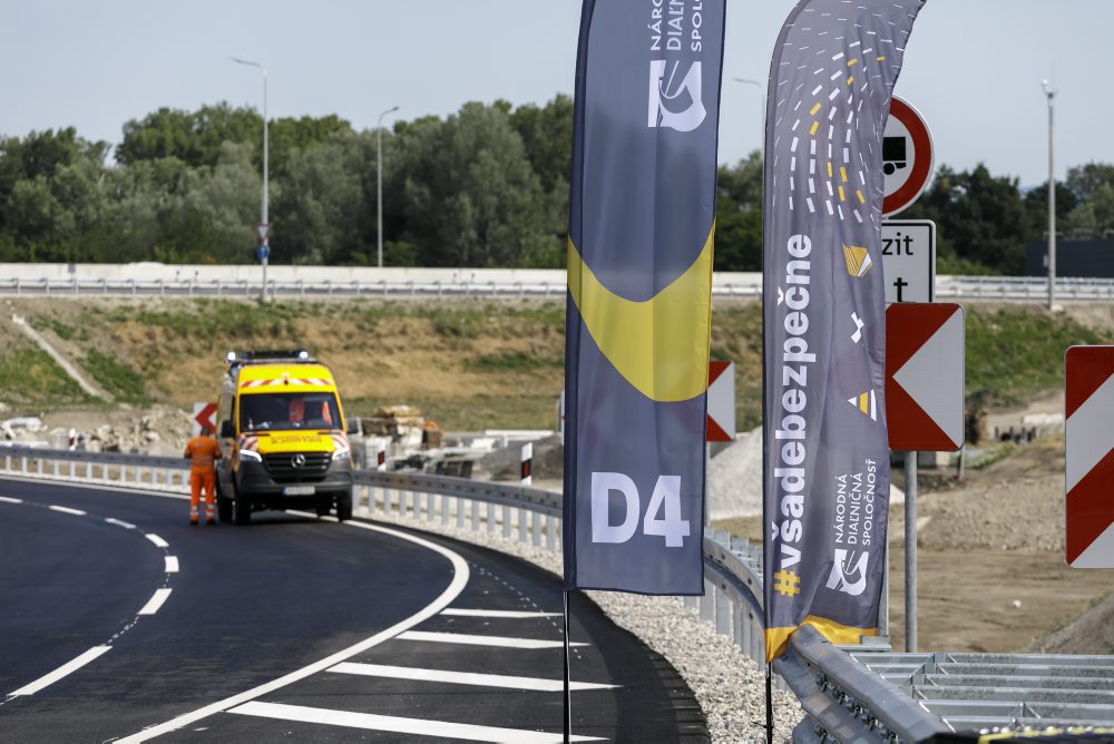 NDS odovzdáva kompletnú križovatku D1 a D4 v rámci rozšírenej D1 pri Bratislave