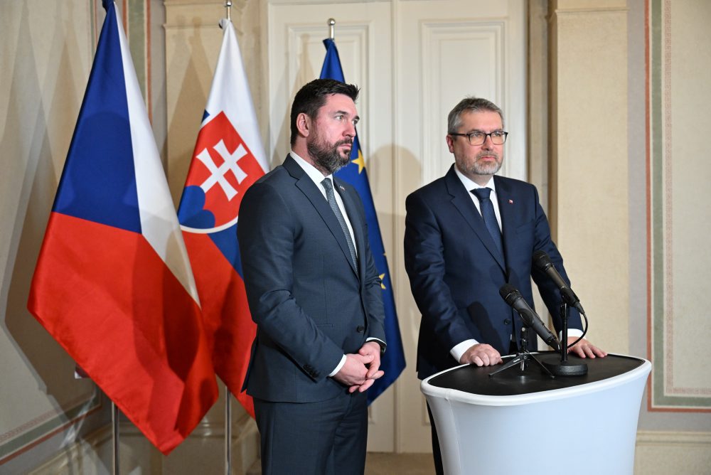 Spoločná TK ministra pôdohospodárstva a rozvoja vidieka SR Richarda Takáča a ministra poľnohospodárstva Českej republiky Martina Šebestyána 