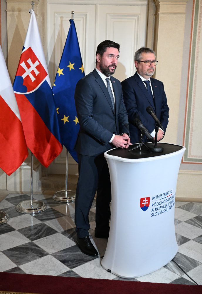 Spoločná TK ministra pôdohospodárstva a rozvoja vidieka SR Richarda Takáča a ministra poľnohospodárstva Českej republiky Martina Šebestyána 