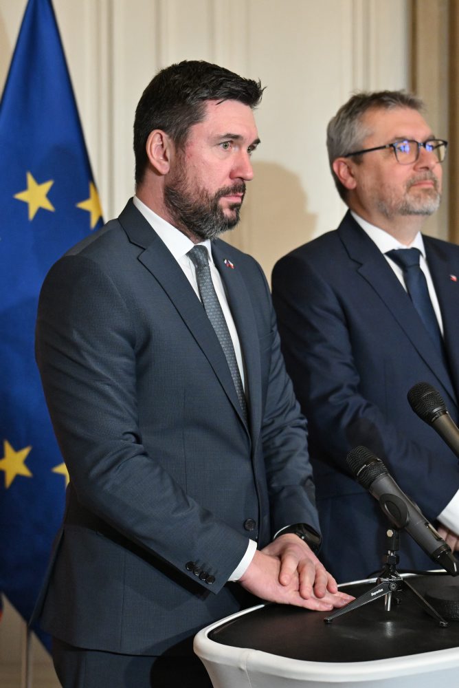 Spoločná TK ministra pôdohospodárstva a rozvoja vidieka SR Richarda Takáča a ministra poľnohospodárstva Českej republiky Martina Šebestyána 