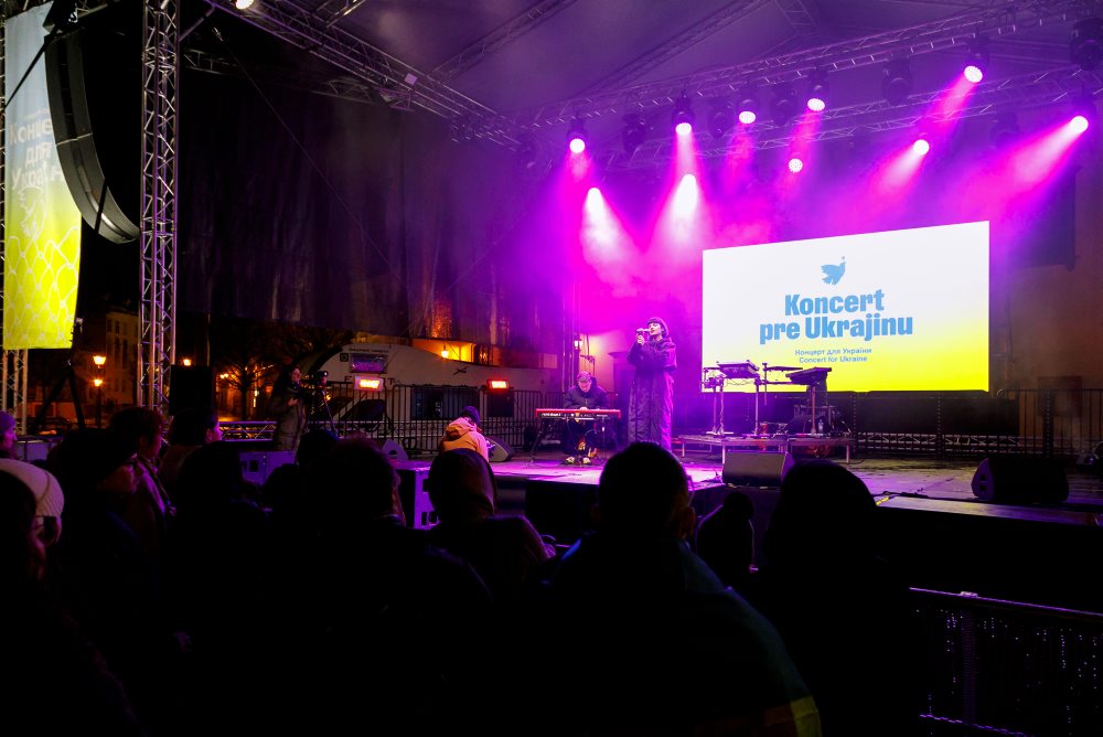 Koncert pre Ukrajinu v Bratislave 