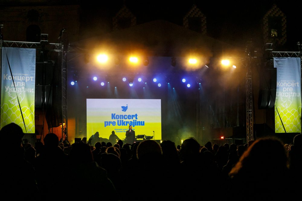 Koncert pre Ukrajinu v Bratislave 