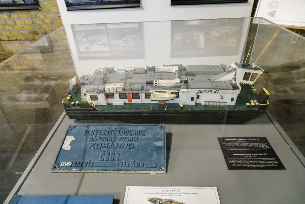 Výstava 125 rokov stavby lodí v Komábe v STM-Múzeu dopravy v Bratislave 