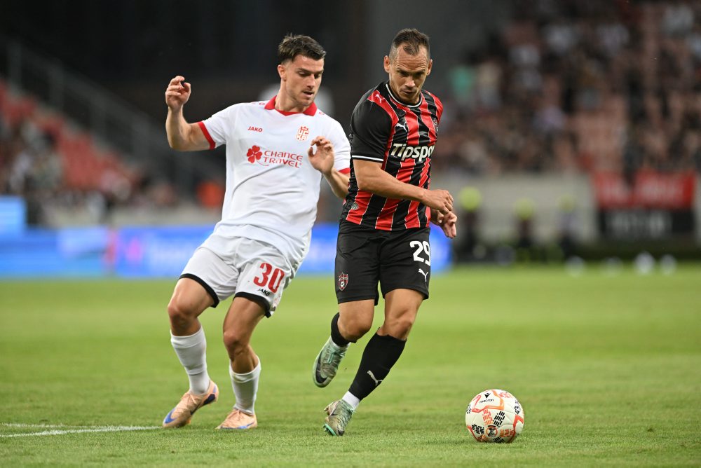 Prvý zápas 2. predkola Konferenčnej ligy: FC Spartak Trnava - CSKA 1948 Sofia