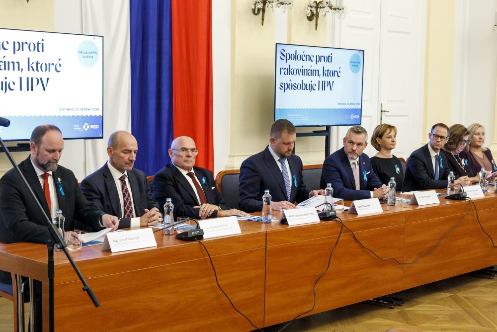 Otvorenie národného okrúhleho stola HPV koalície Spoločne proti rakovinám, ktoré spôsobuje HPV na Slovensku