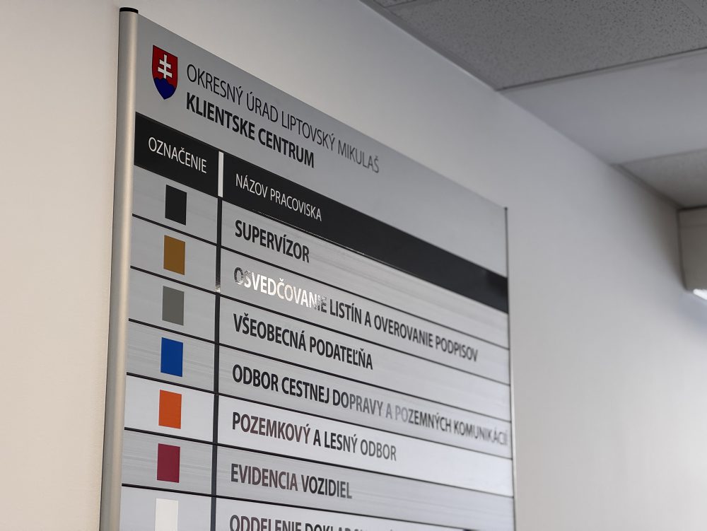 Ministerstvo vnútra otvorilo v Liptovskom Mikuláši nové klientske centrum