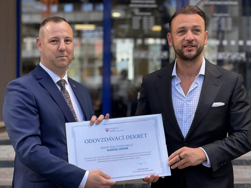 Ministerstvo vnútra otvorilo v Liptovskom Mikuláši nové klientske centrum