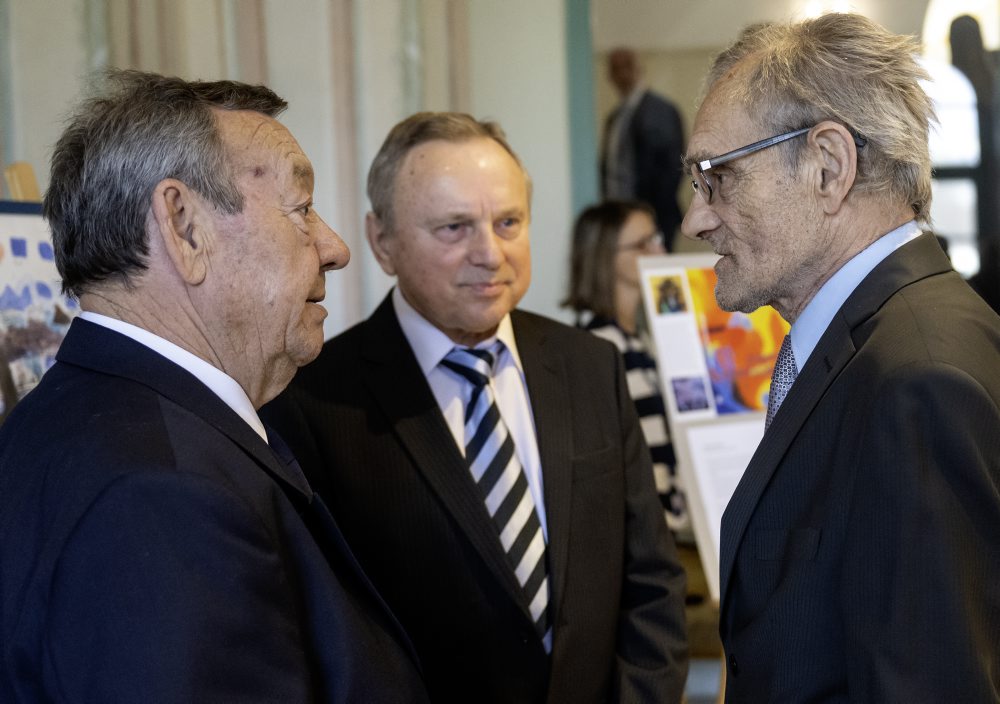 Prezident SR Peter Pellegrini prijal v Prezidentskom paláci v Bratislave majstrov Európy vo futbale z roku 1976 v Belehrade