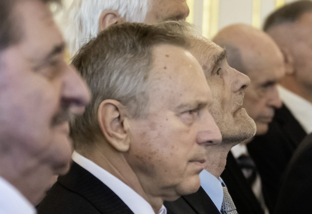 Prezident SR Peter Pellegrini prijal v Prezidentskom paláci v Bratislave majstrov Európy vo futbale z roku 1976 v Belehrade