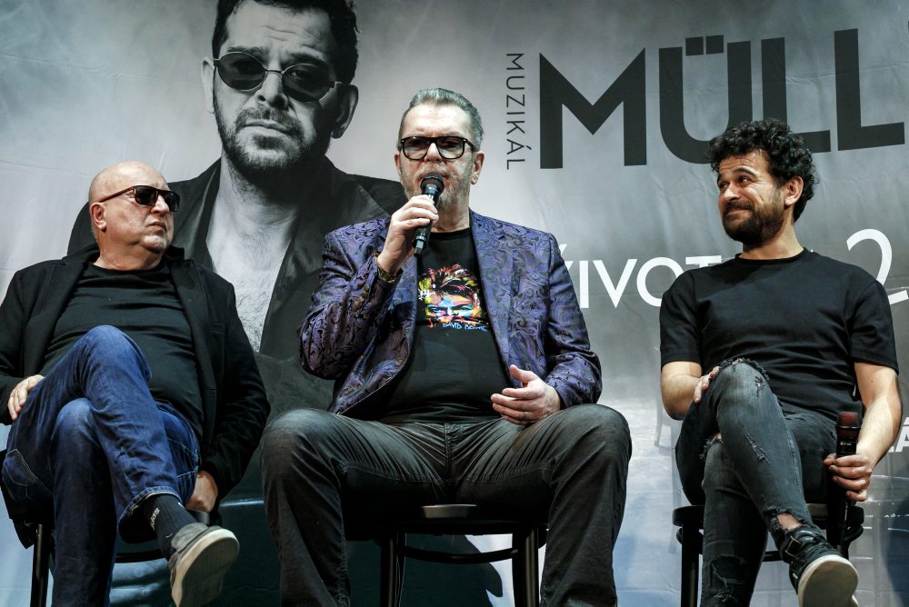 TK k premiére autorského muzikálu Müller – Život na 2 ťahy v Divadle Nová scéna v Bratislave 