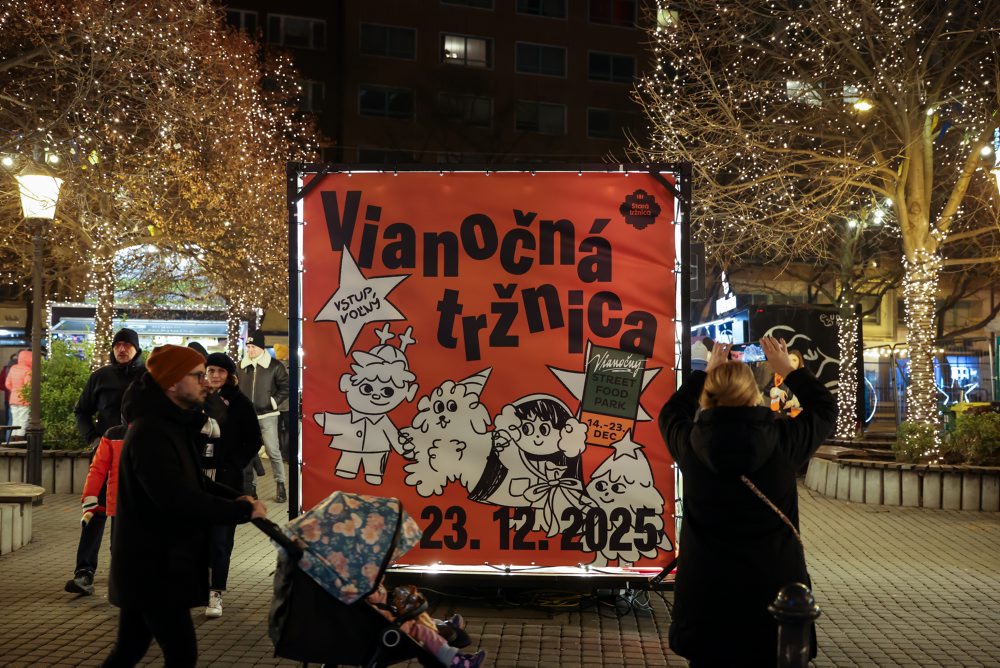 Vianočná tržnica v Bratislave 