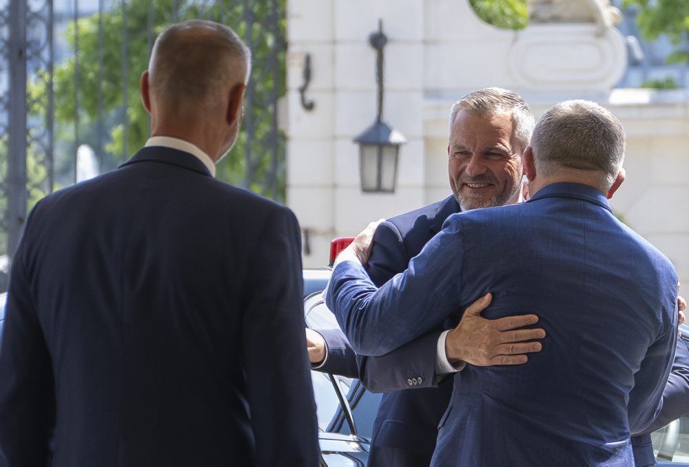 Pracovný obed troch najvyšších ústavných činiteľov