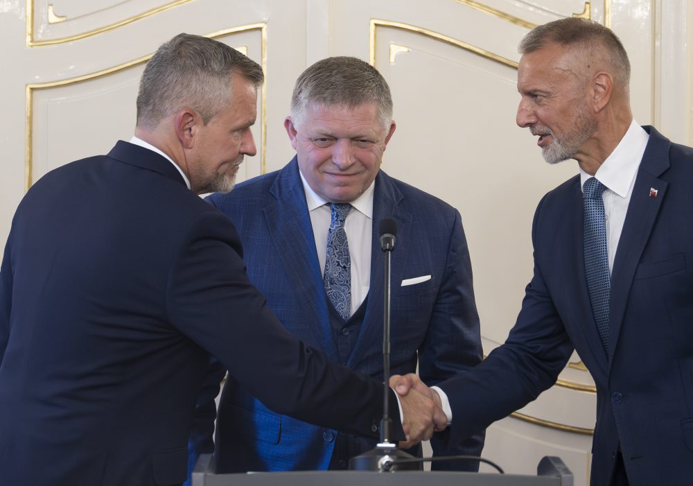 Pracovný obed troch najvyšších ústavných činiteľov