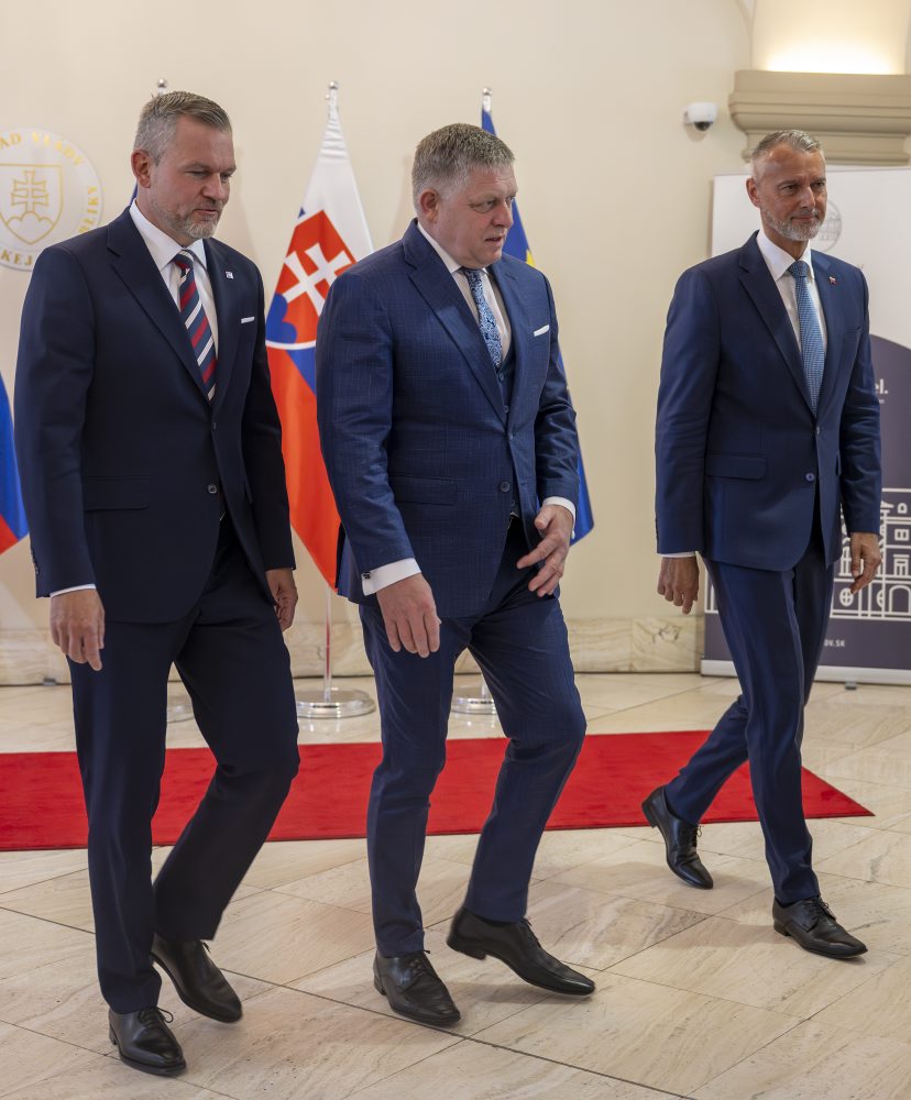 Pracovný obed troch najvyšších ústavných činiteľov