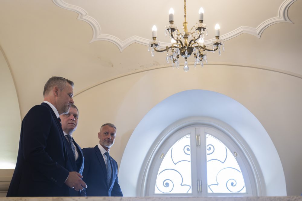 Pracovný obed troch najvyšších ústavných činiteľov
