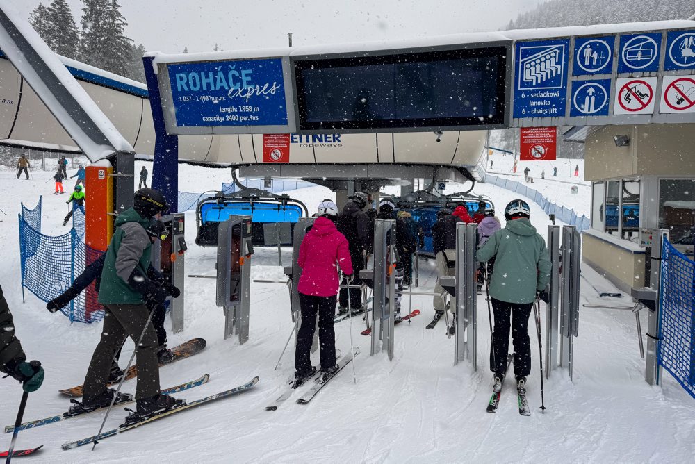 Novoročná lyžovačka na Orave 